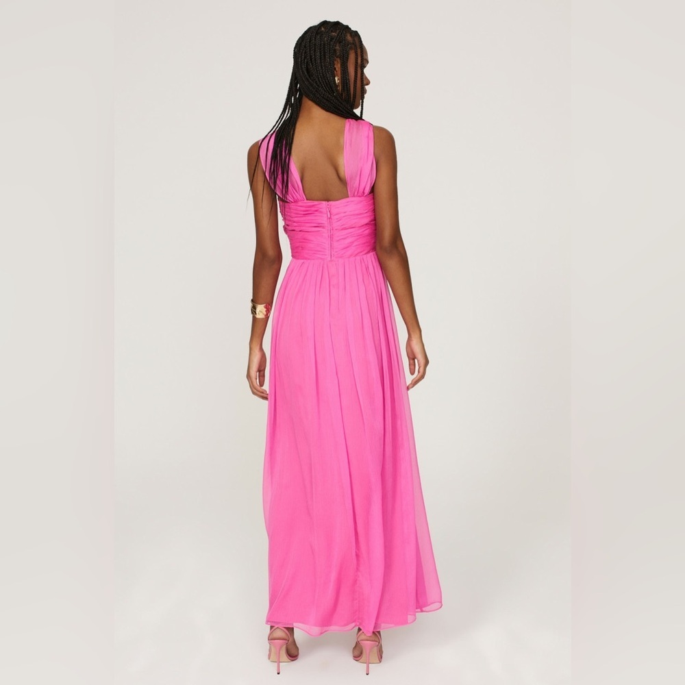 Adam Lippies Pink Dress Size 2 - Picture 2 of 9
